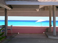 View from the Southern Palms&rsquo; restaurant.