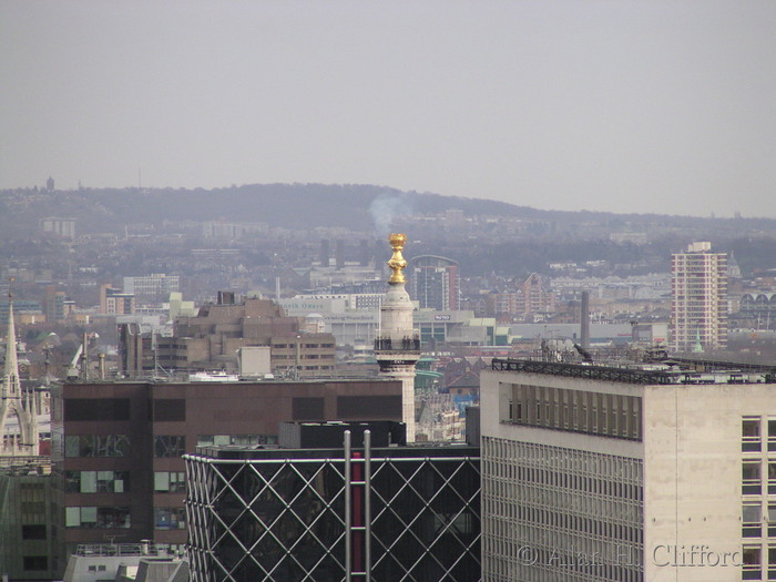 View from the Stone Gallery, St. Paul&rsquo;s Cathedral