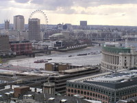 View from the Stone Gallery, St. Paul&rsquo;s Cathedral