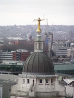 Central Criminal Court, the Old Bailey, seen from St. Paul&rsquo;s Cathedral