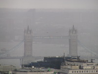 Tower Bridge seen from St. Paul&rsquo;s Cathedral