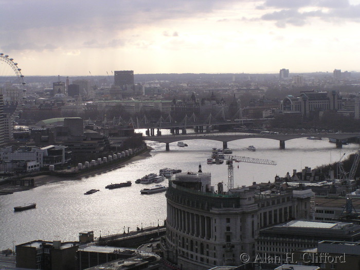 View from the Golden Gallery, St. Paul&rsquo;s Cathedral