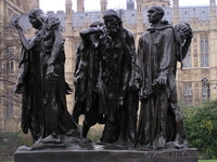 Rodin&rsquo;s Burghers of Calais, London
