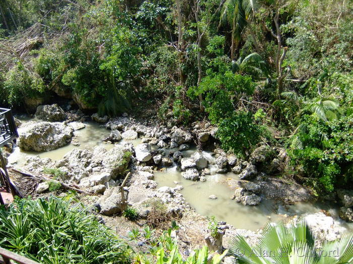 Joe&rsquo;s River behind the New Edgewater Hotel