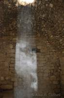 Sunlight and dust in Karak Castle