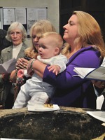 Oscar Lacey&rsquo;s Christening