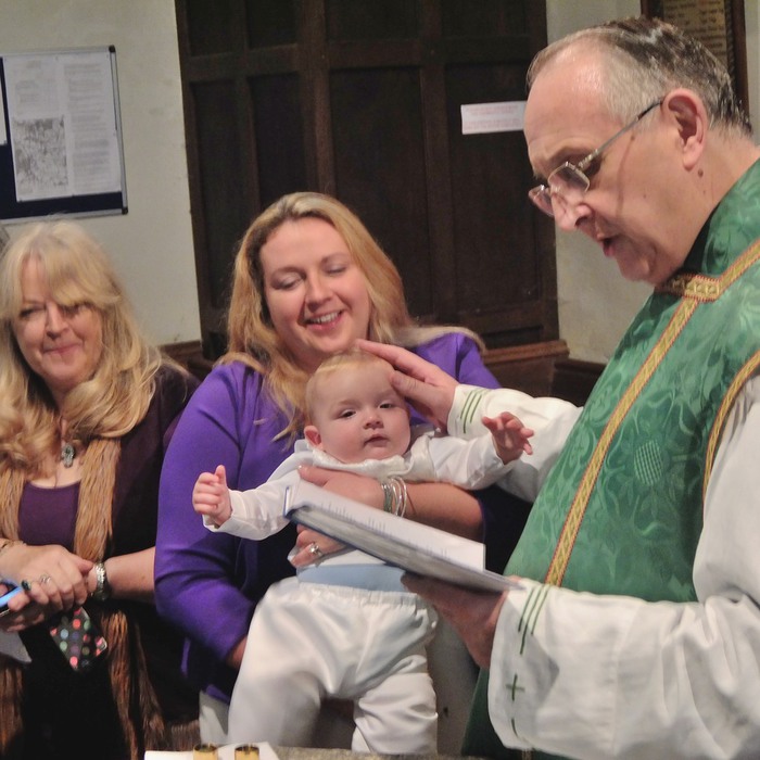 Oscar Lacey&rsquo;s Christening