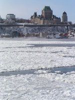 The Chateau Frontenac seen from Lévis