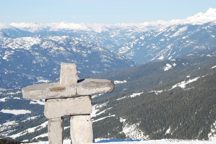 Inuksuk on Whistler Mountain